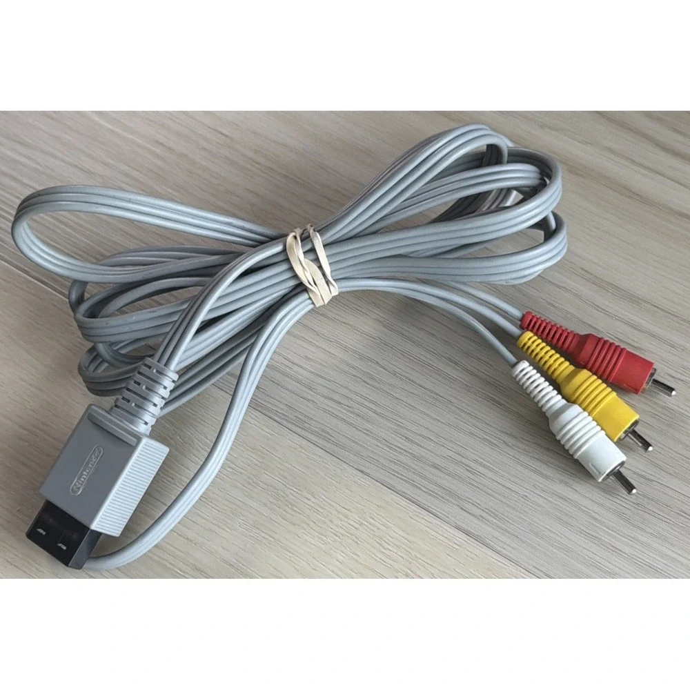 Original OEM Nintendo Wii Audio Video AV Cable Cord RVL-009